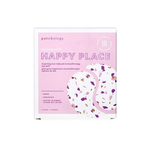 Patchology Moodpatch Happy Place Puffiness and Wrinkles Reducer Eye Masks Gel, 5 Pack | Walmart (US)