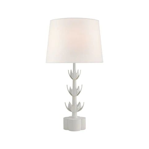Alberto Large Triple Table Lamp in Plaster White | Caitlin Wilson Design