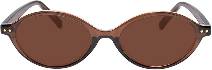 TIJN Olisa Retro Oval Sunglasses for Women Men,Polarized UV Protection Shades,Stylish Frame Sun G... | Amazon (US)