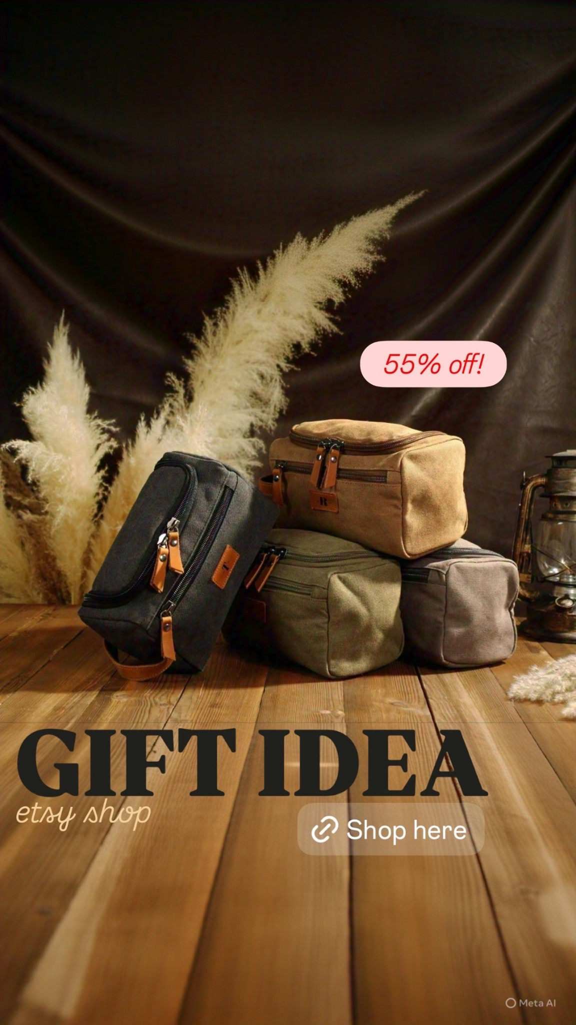 55% off! GIFT IDEA etsy shop

Men’s gift ideas travel funds on sale for men shop small business Saturday men’s toiletries bag canvas bag for him for dad husband 

#LTKGiftGuide #LTKMens #LTKCyberWeek
