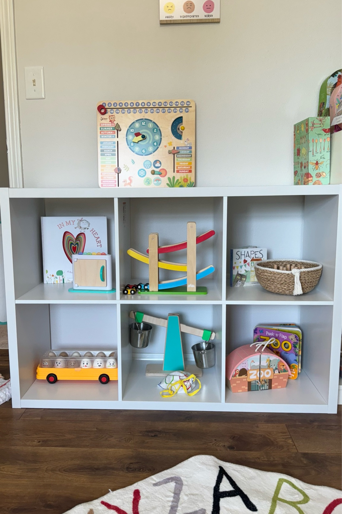Toy rotation for my two year old 

Toddler toys 
Lovevery toys 
Cube storage 
Playroom organizers
Playroom 

#LTKkids #LTKfamily #LTKhome