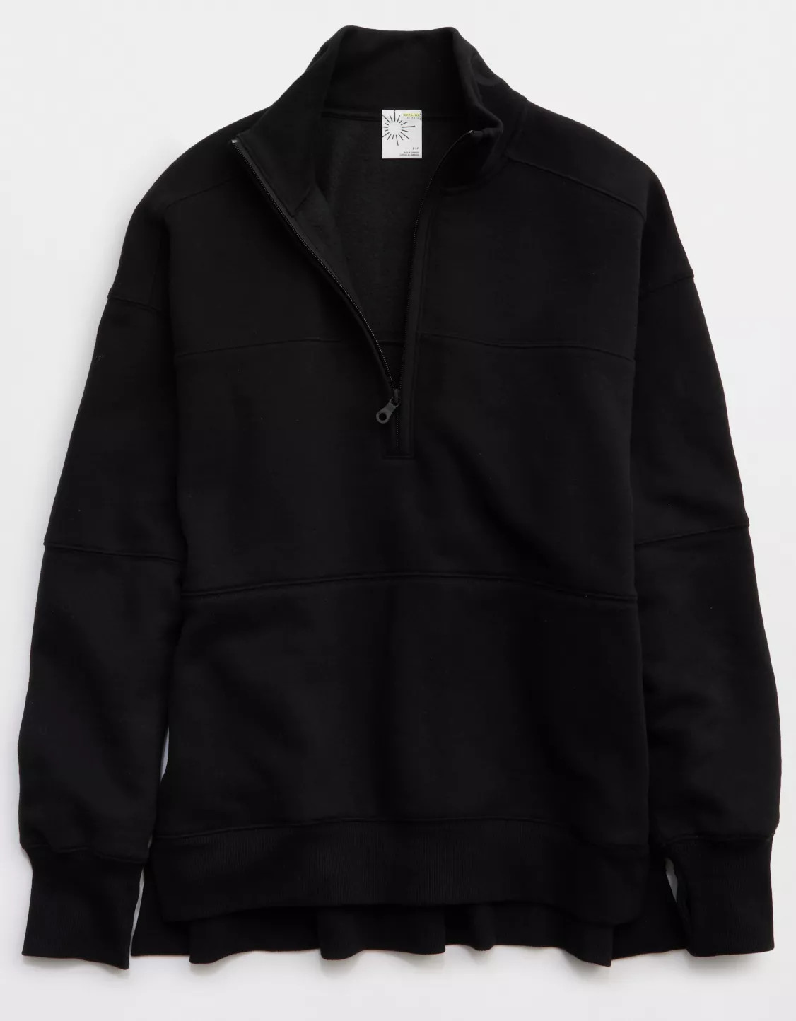 OFFLINE By Aerie Cloud Fleece Quarter Zip Sweatshirt | Aerie