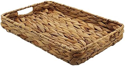 Water Hyacinth Woven Tray | Amazon (UK)