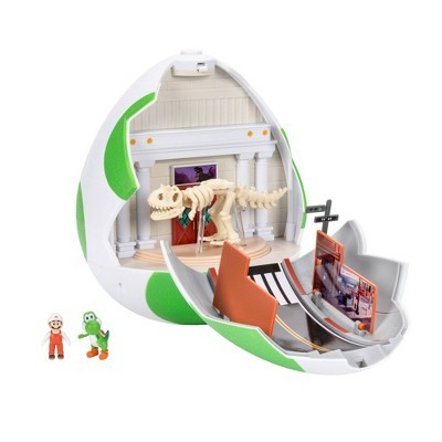 The Super Mario Galaxy Movie – Yoshi Egg Playset with 1.5” Yoshi and Exclusive Fire Mario Figure | Target