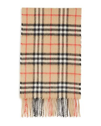 Unisex Kids' Vintage Check Cashmere Scarf | Bloomingdale's (US)