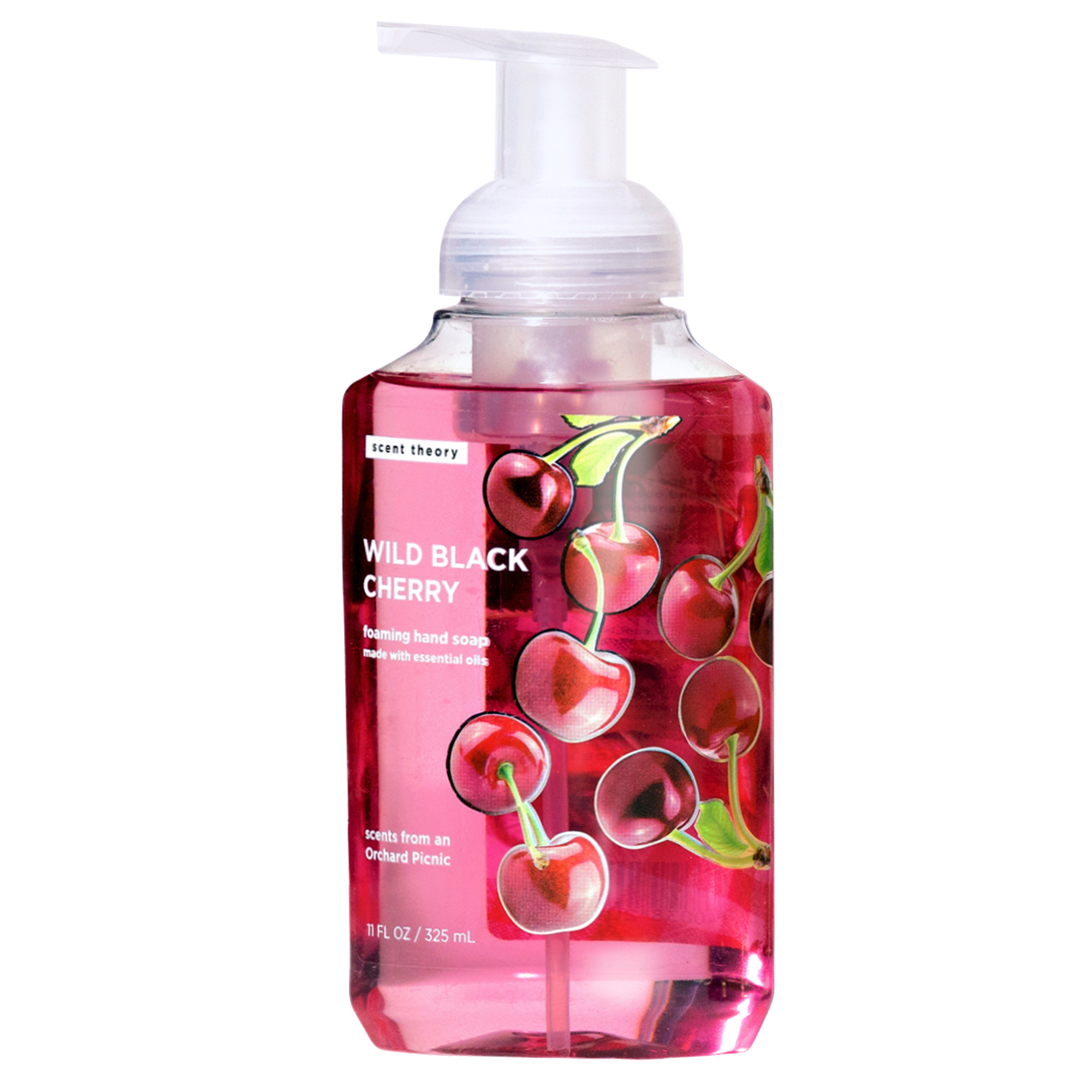 Scent Theory Foaming Hand Soap, Wild Black Cherry, 11 fl oz - Walmart.com | Walmart (US)