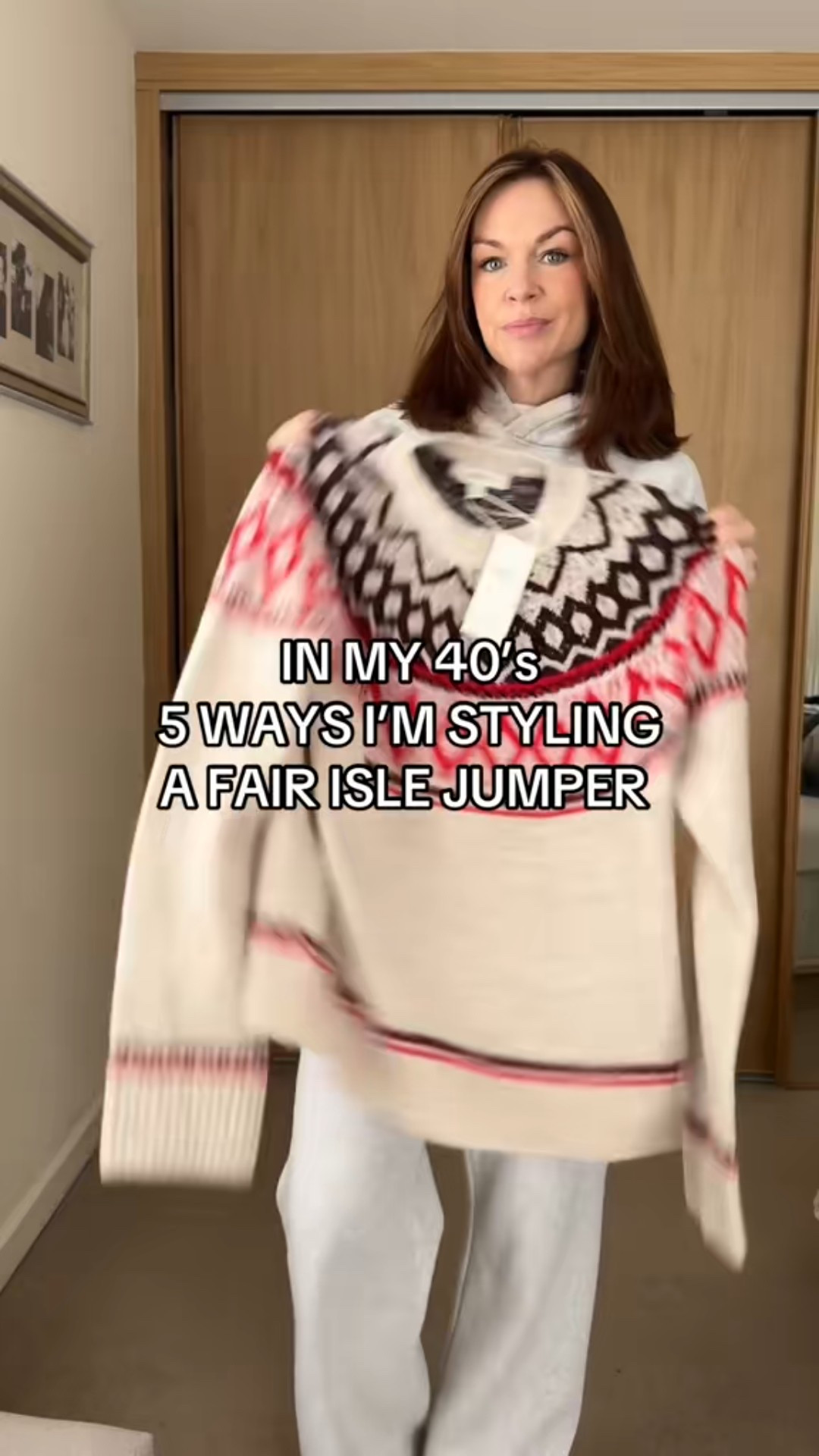 Styling this fair isle jumper. 

#LTKuk #LTKwinter #LTKautumn