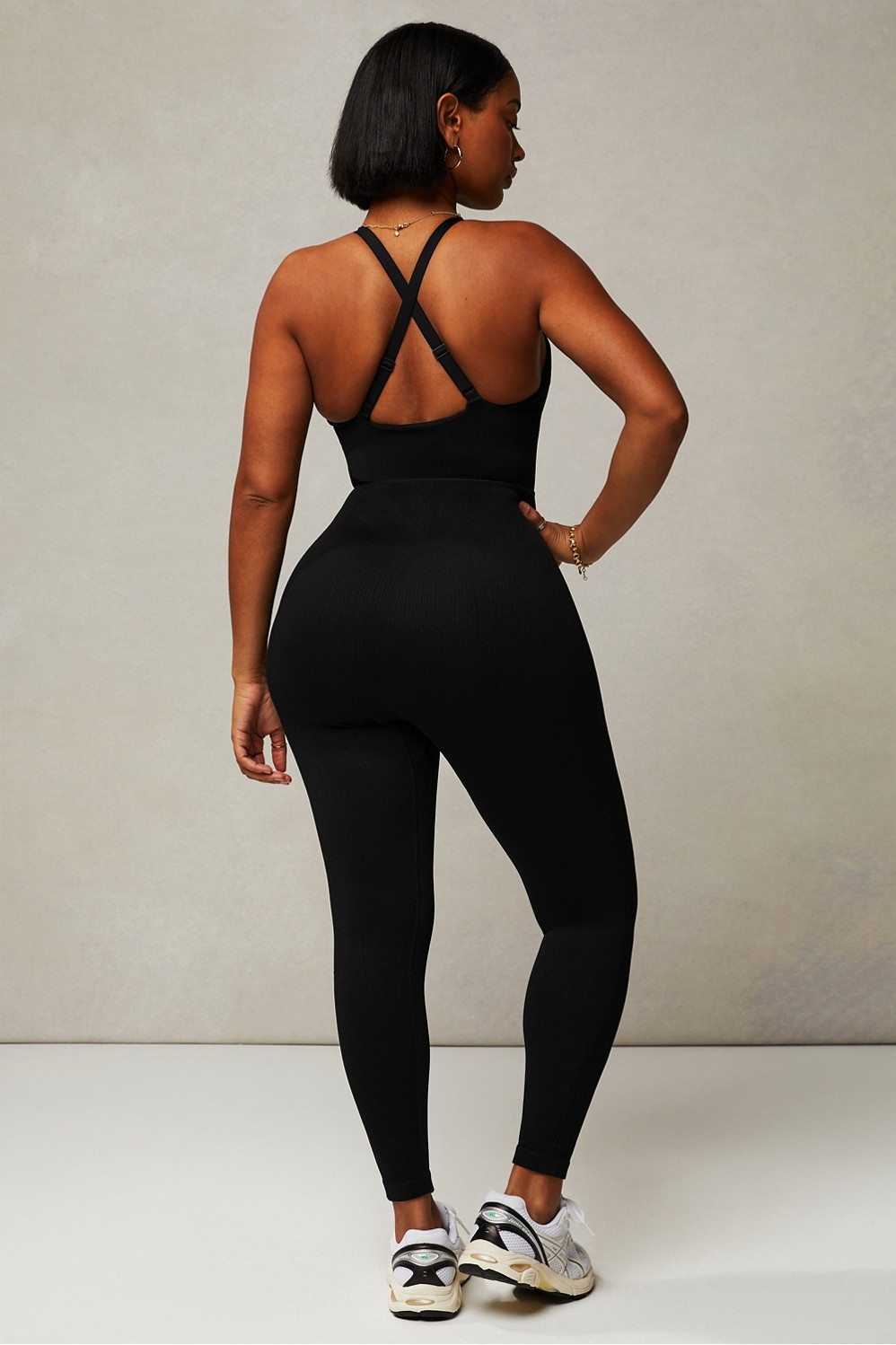 Seamless Rib Jumpsuit | Fabletics - North America