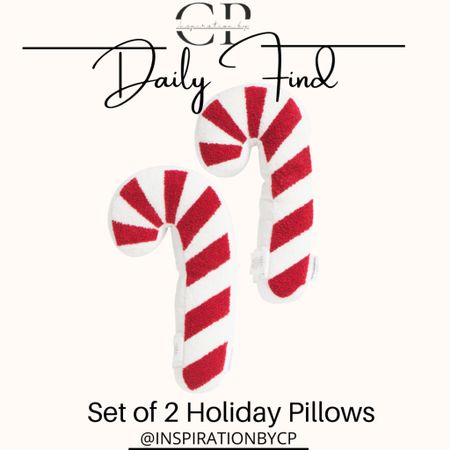 Christmas Pillows 
Christmas decor, candy cane pillow, kids bedroom, holiday decor, kids room, Christmas pillows

#LTKhome #LTKHoliday #LTKkids