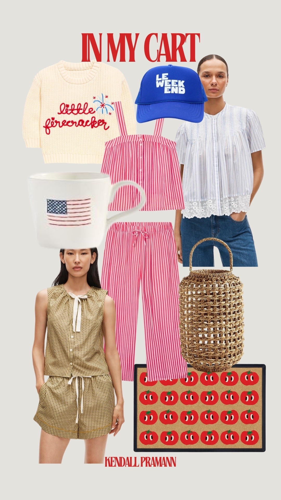 Currently shopping ❤️🤍💙 More sets, pretty tops, a little bit of Americana including sweatshirts for the kids, outdoor lanterns for the backyard, a fun doormat inspired by my recent tomato plant purchase, and more!

#LTKSeasonal #LTKSaleAlert