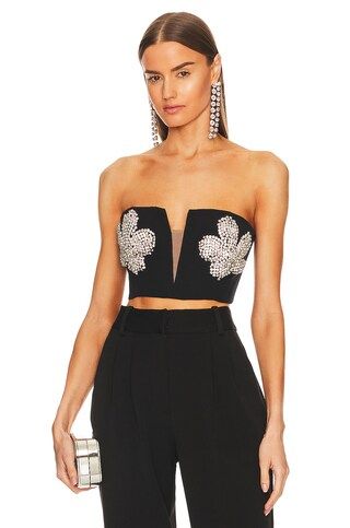 Bardot Ambiance Bustier Top in Black from Revolve.com | Revolve Clothing (Global)