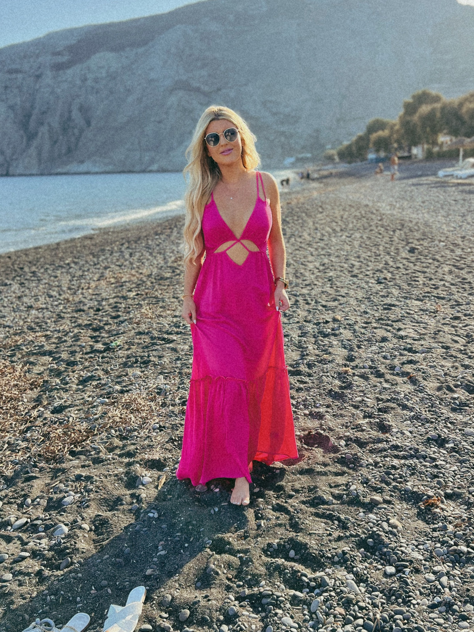 Vacation dress, maxi dress, pink maxi, vacation style, summer dress, summer style, women’s apparel, amazon fashion, cutout dress, pink dress, sexy dress, boho dress, 

#LTKstyletip #LTKunder100 #LTKitbag