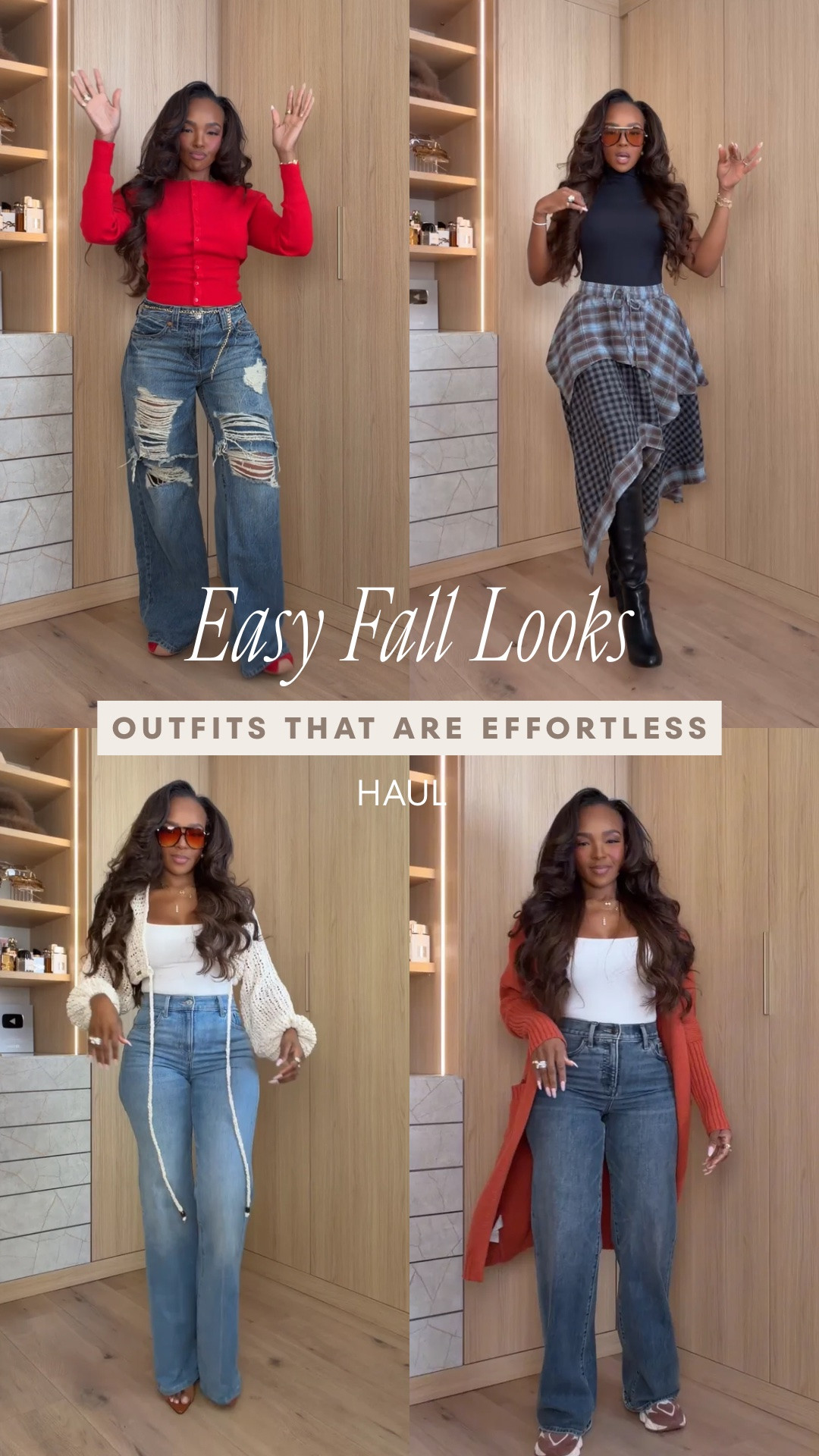 Easy fall outfits for the girls who do NOT want to overthink getting dressed. 🍂

This is your reminder that fall style can be simple — start with good denim, add an easy top or layer, mix in richer colors and texture, and you’re done. These are the kinds of pieces that make your closet work harder without making getting dressed feel like a project.

fall outfits women, easy fall outfits, casual fall outfits, autumn outfits, everyday outfit ideas, fall layering ideas, denim outfits women, cardigan outfits, effortless fall style, fall wardrobe basics

Wearing: Size Small/4 | 5’4” | 140 lbs | 34D-27-40

📲 Download the free LTK app & follow @kirasfashionfinds to shop all my daily finds.

#LTKPetite #LTKStyleTip #LTKSeasonal

#LTKPetite #LTKgrwm #LTKootd
