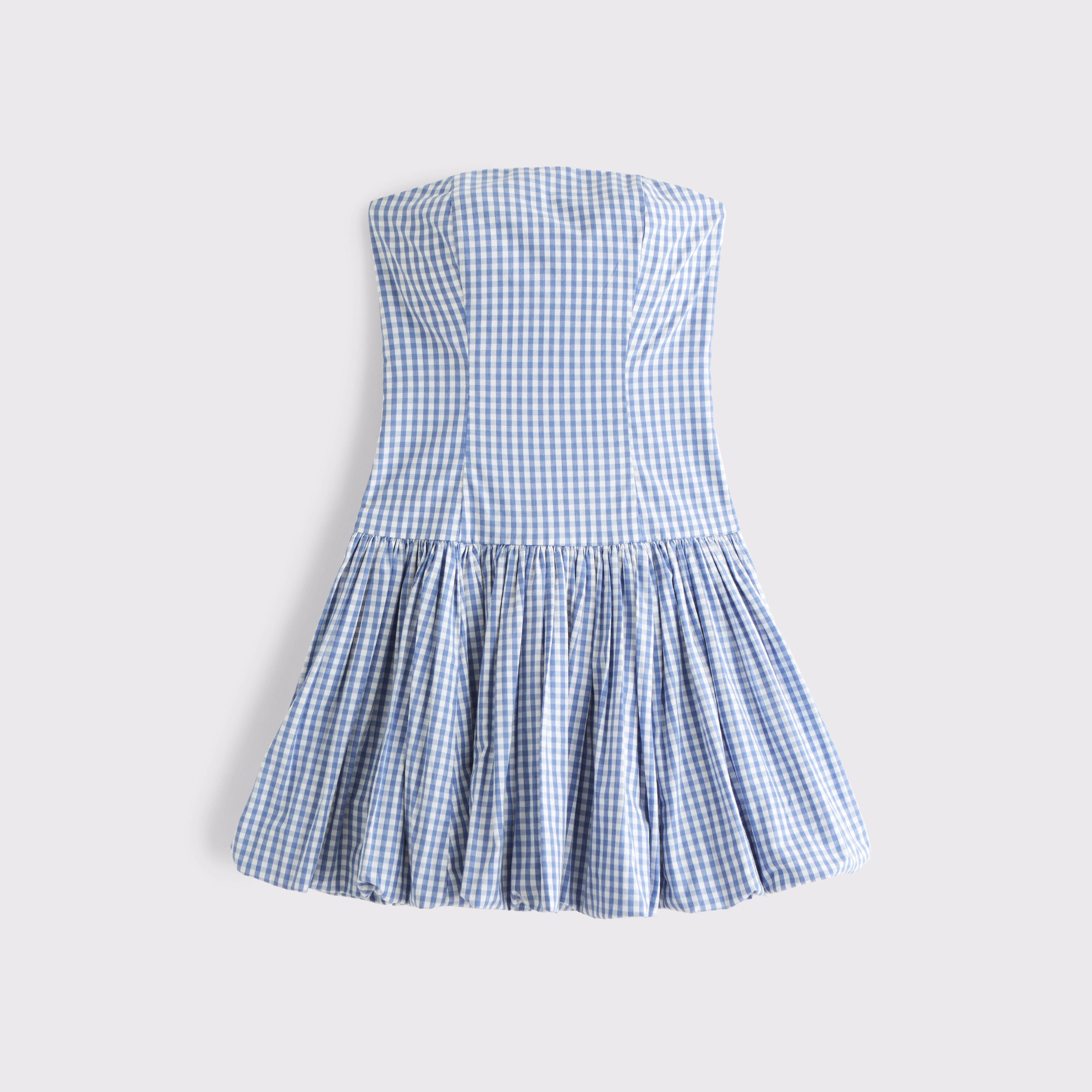 Bubble Hem Mini Dress | Abercrombie & Fitch (US)
