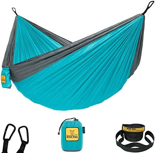 Wise Owl Outfitters Hammock Camping Double & Single with Tree Straps - USA Based Hammocks Brand G... | Amazon (US)