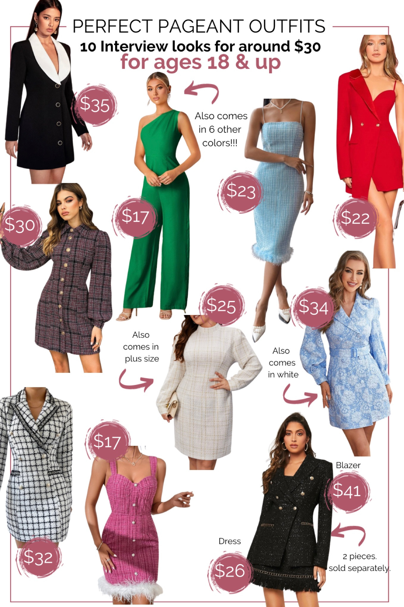 SHEIN Unity Plus Plaid Pattern … curated on LTK