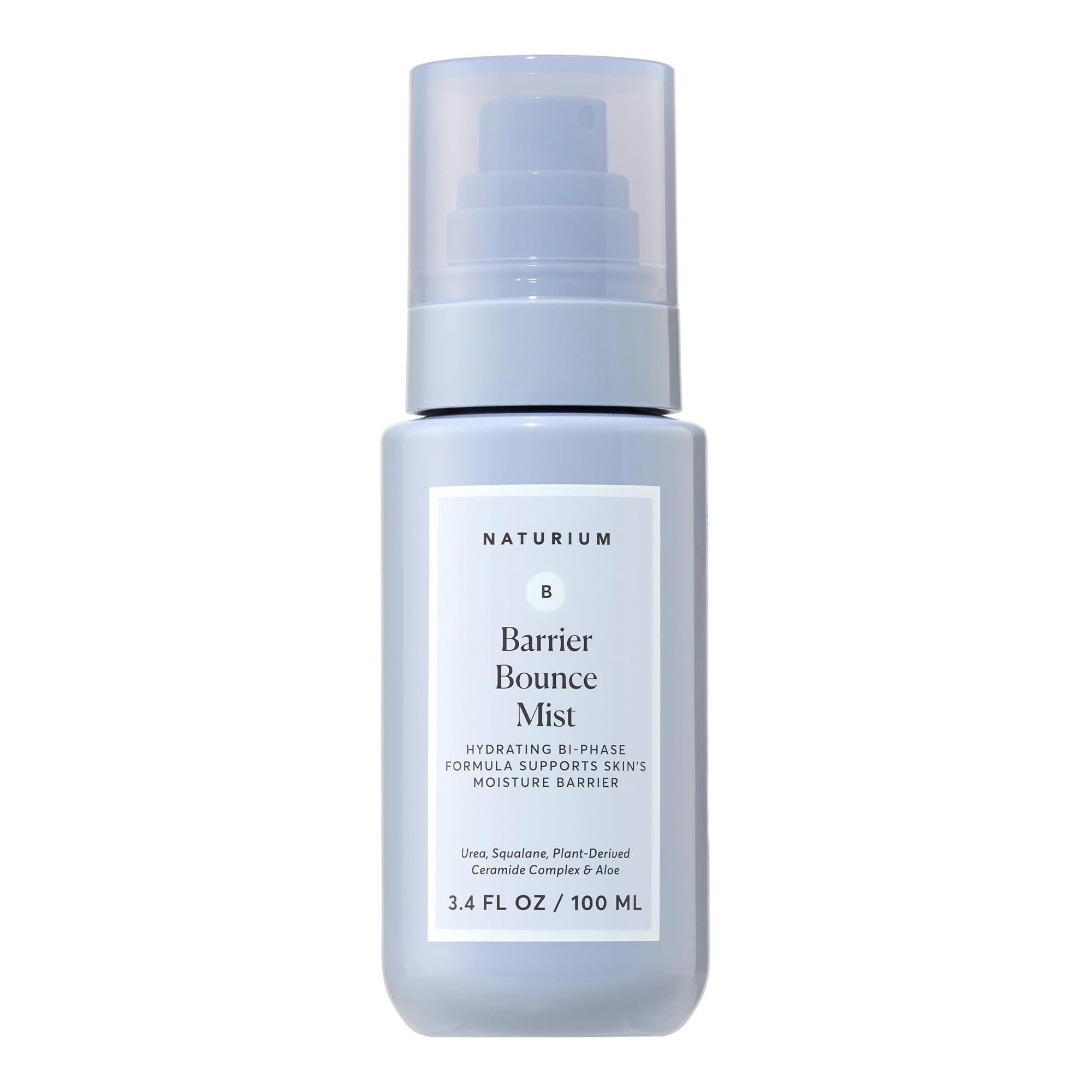 Naturium Barrier Bounce Mist, Hydrating Skincare with Urea, Squalane, Plant-Derived Ceramide & Aloe, 100 mL / 3.4 fl oz | Amazon (US)
