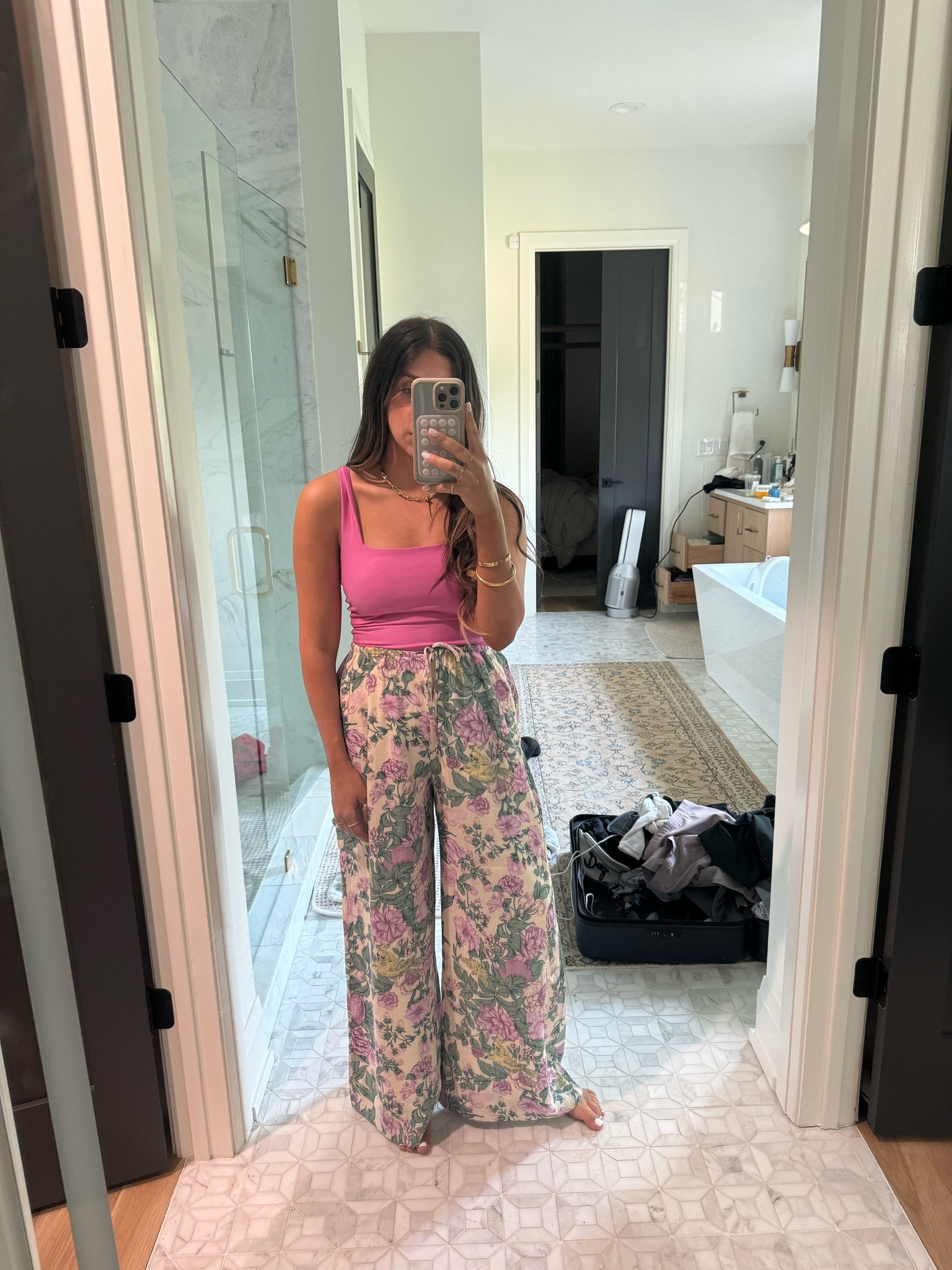 The top is actually my romper but I love the colors together so wanted to try it out lol. I did link some actual bodysuits as a close color. 

Romper: medium
Bottoms: medium

#LTKstyletip #LTKsalealert