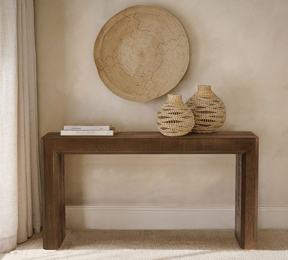 Reclaimed Waterfall Console Table (57") | Pottery Barn (US)