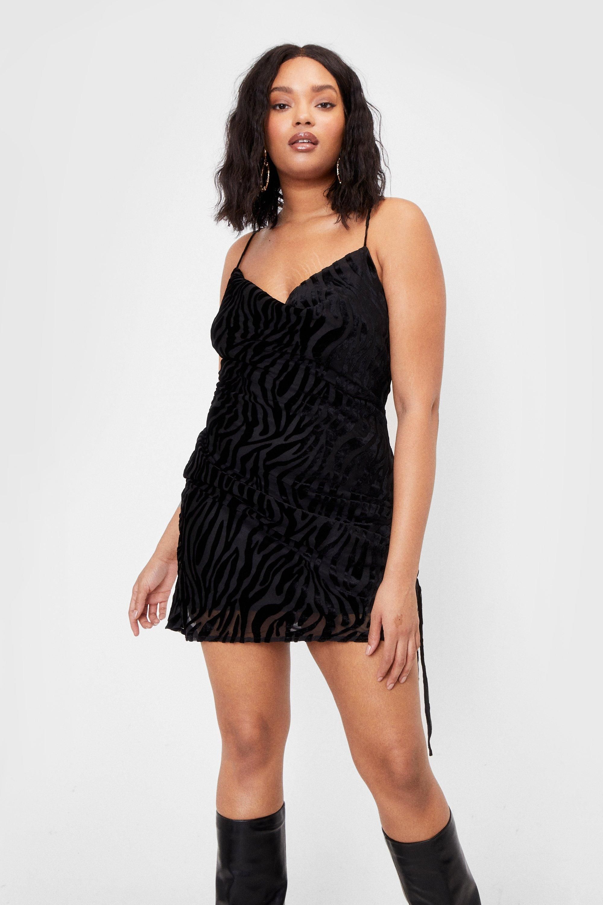 Savannah Oh Na Na Plus Zebra Mini Dress | NastyGal (US & CA)