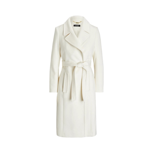 Belted Wool-Blend Wrap Coat | Ralph Lauren (UK)