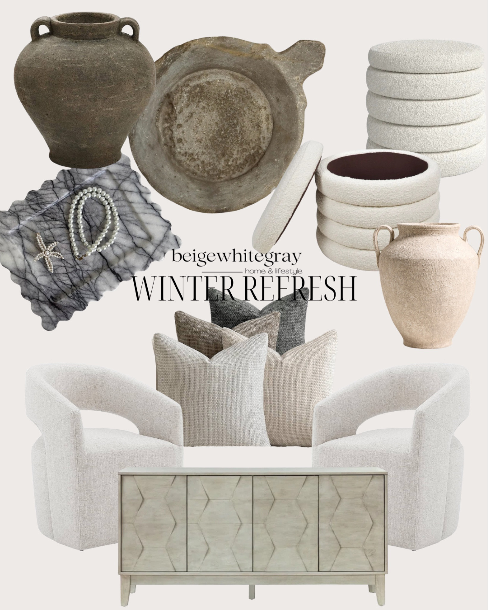 Winter refresh for your home!! Elevated Modern organic esthetic for your home. 

#LTKStyleTip #LTKFindsUnder100 #LTKHome