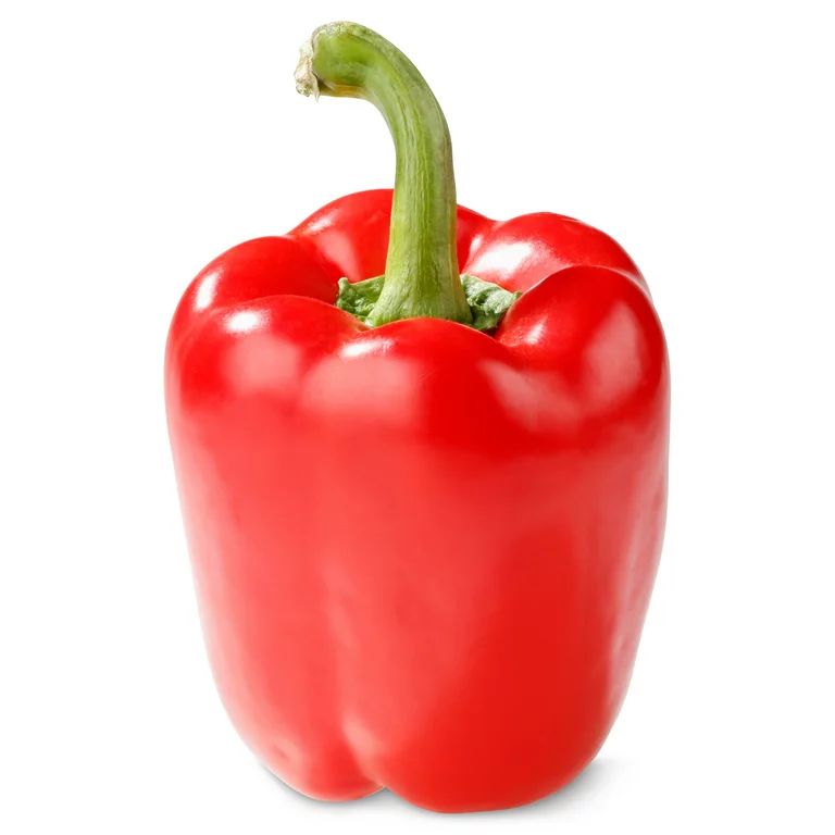 Fresh Red Bell Pepper, 1 Each | Walmart (US)