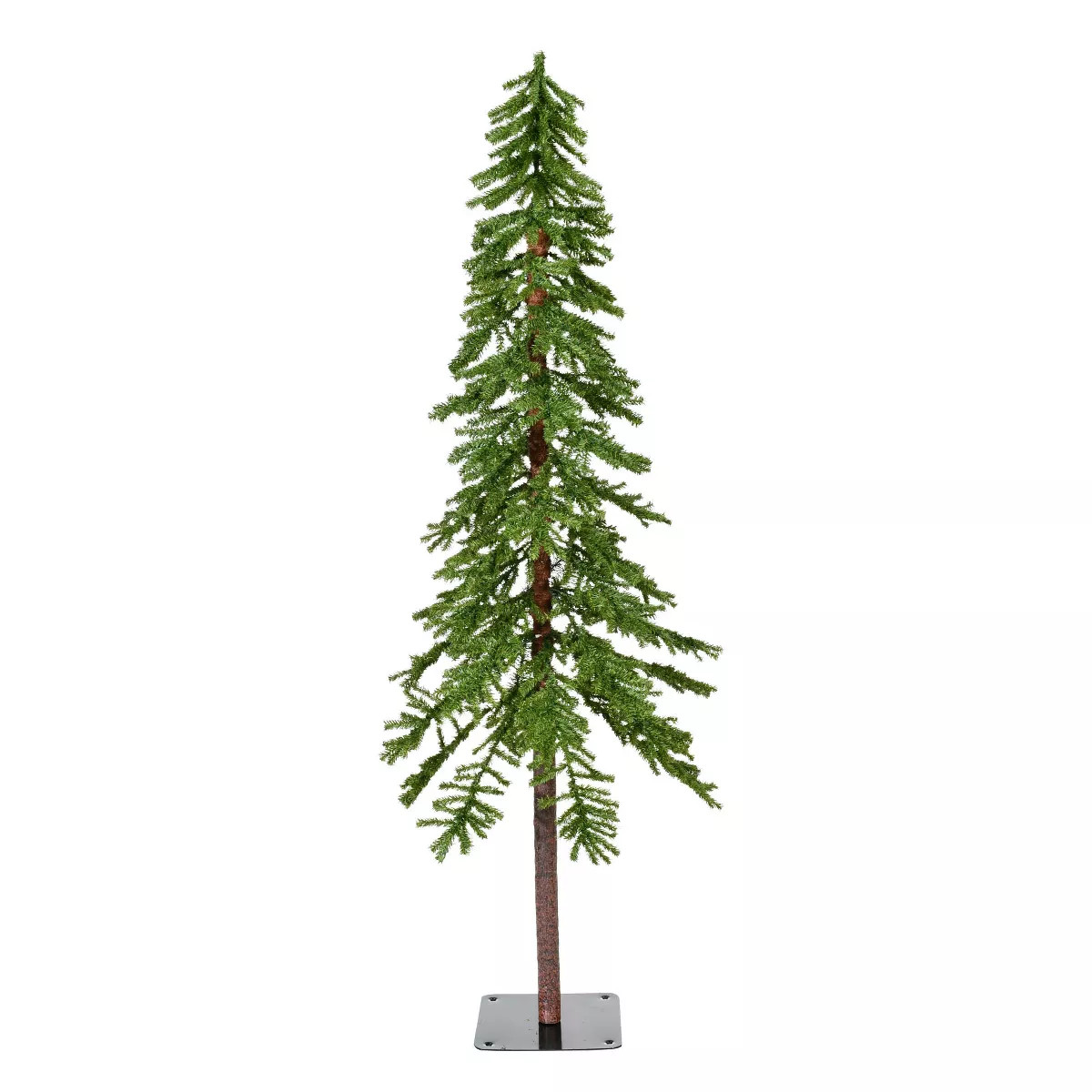 Vickerman 7' Natural Alpine Artificial Christmas Tree featuring 921 PVC Tips. | Target