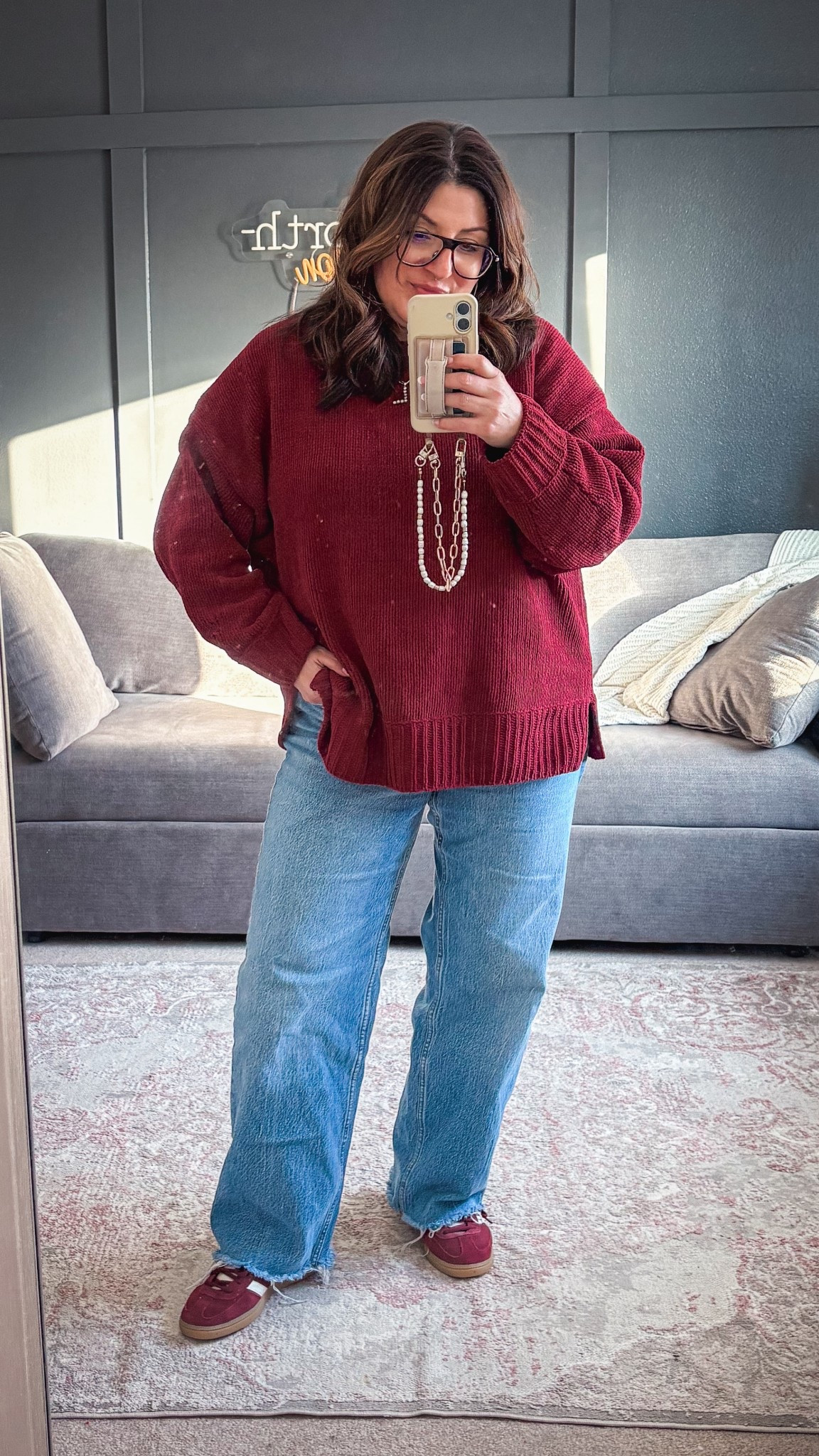 Today’s easy ootd:
Aerie sweater (XL)
A&F jeans (32)
Adidas

#LTKMidsize #LTKOver40 #LTKSaleAlert