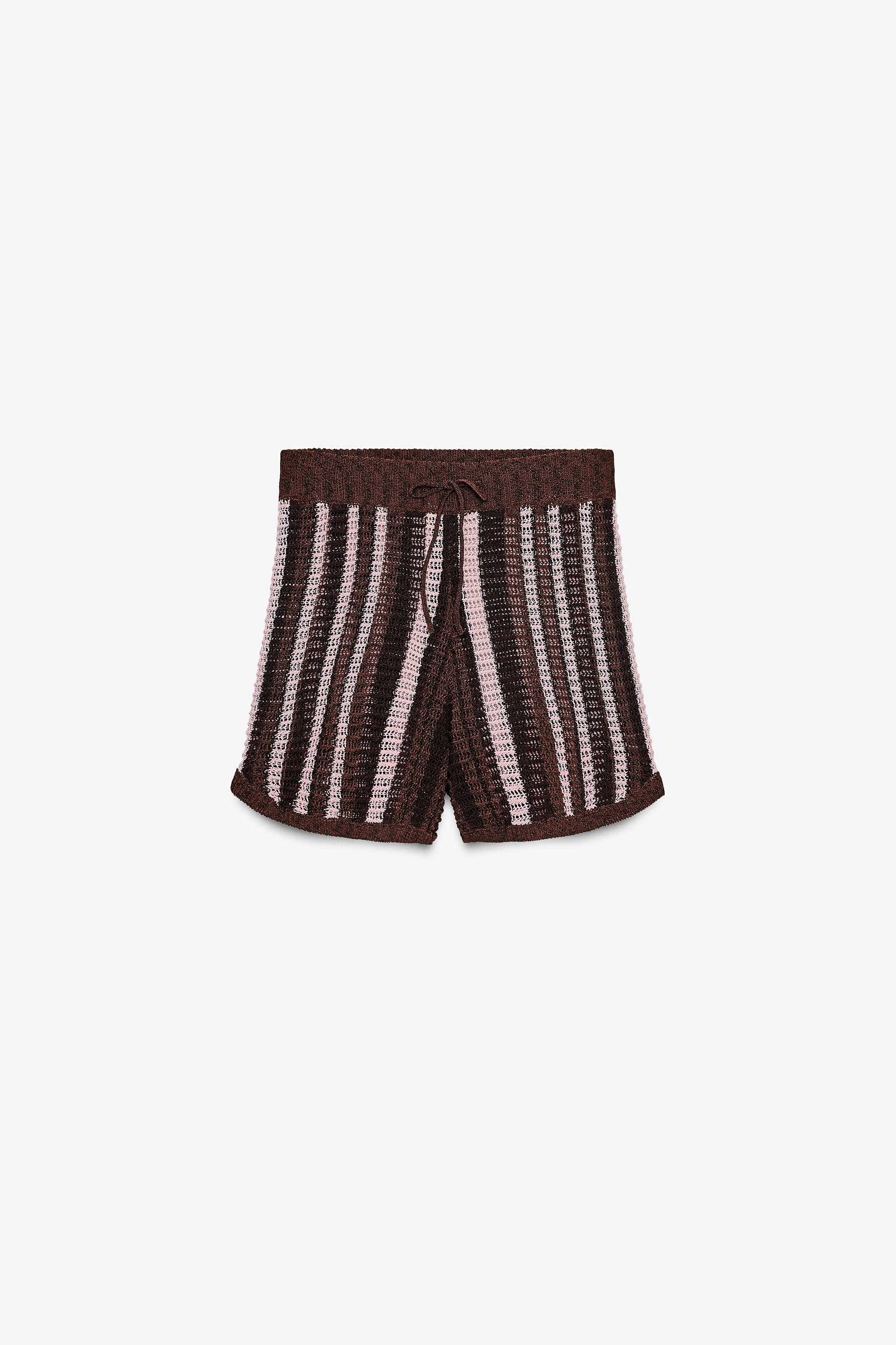 KNIT SHORTS | Zara US