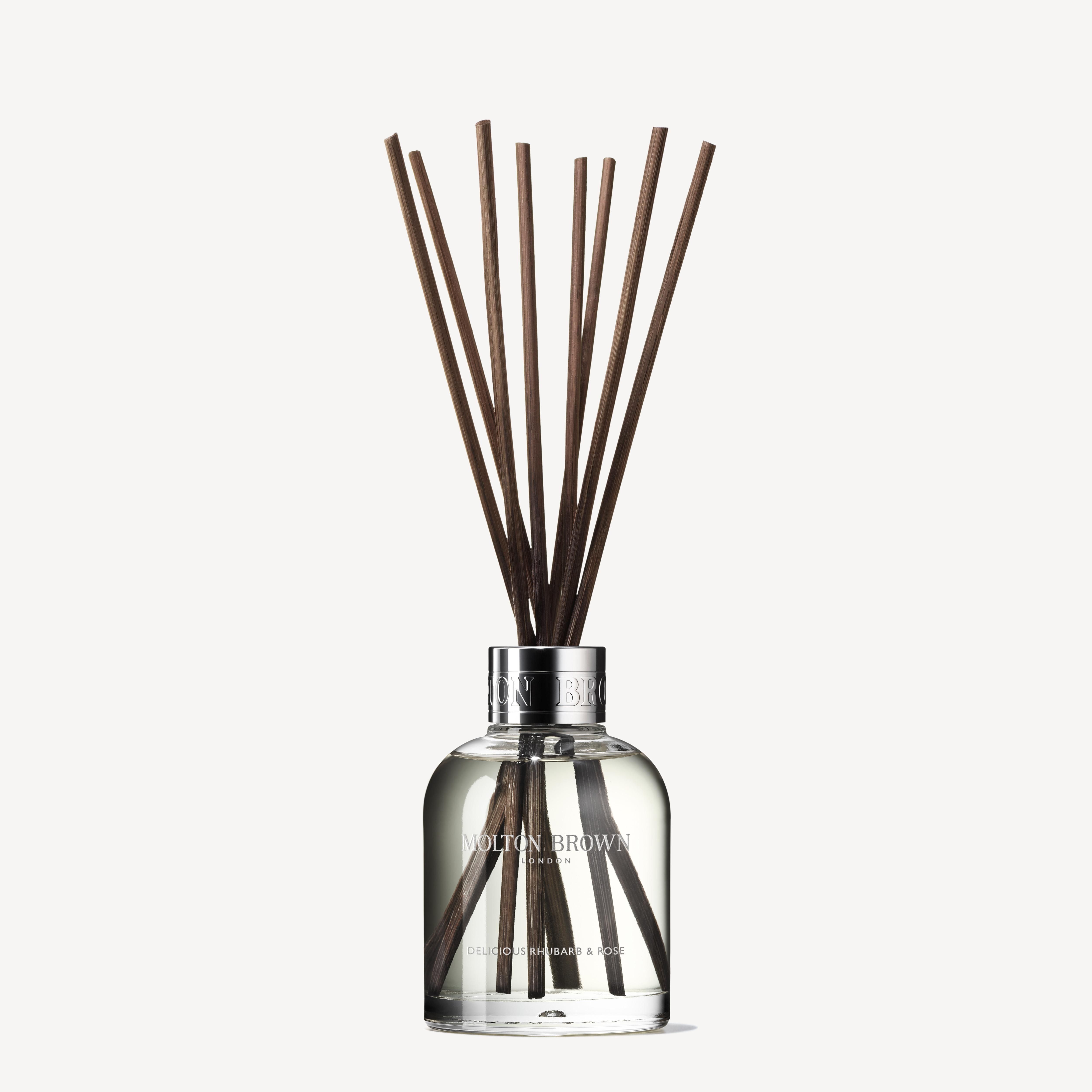 Delicious Rhubarb & Rose Aroma Reeds 150ml | Molton Brown (UK)