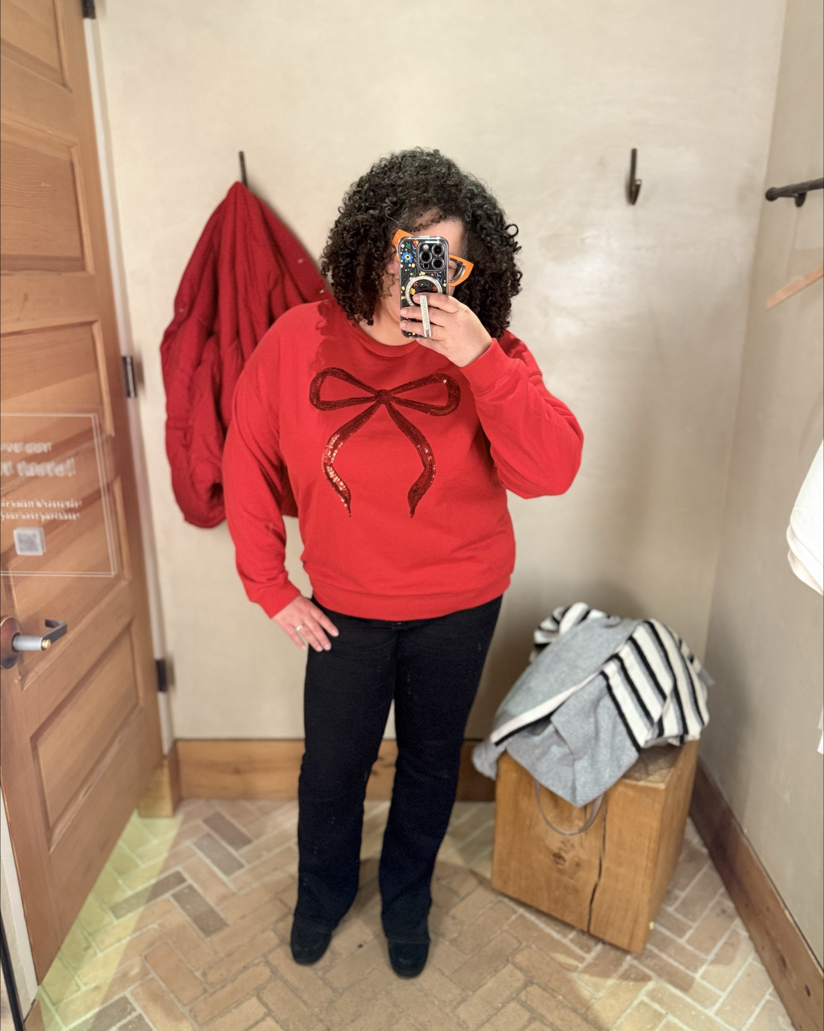 Found these two cute tops in the extra 50% off sale room at @anthropologie today. 

Will definitely be wearing the red bow sweatshirt for Christmas with the fam, and the subtly sparkly ruffled sweatshirt tee for New Year’s Eve!

Which do you like best?

#LTKSaleAlert #LTKHoliday #LTKFindsUnder50