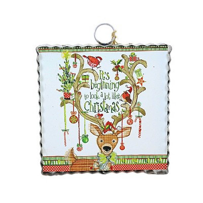 Christmas 7.0 Inch Christmas Deer Mini 3 Lemons Christmas , Cardinal S (1PC) | Target