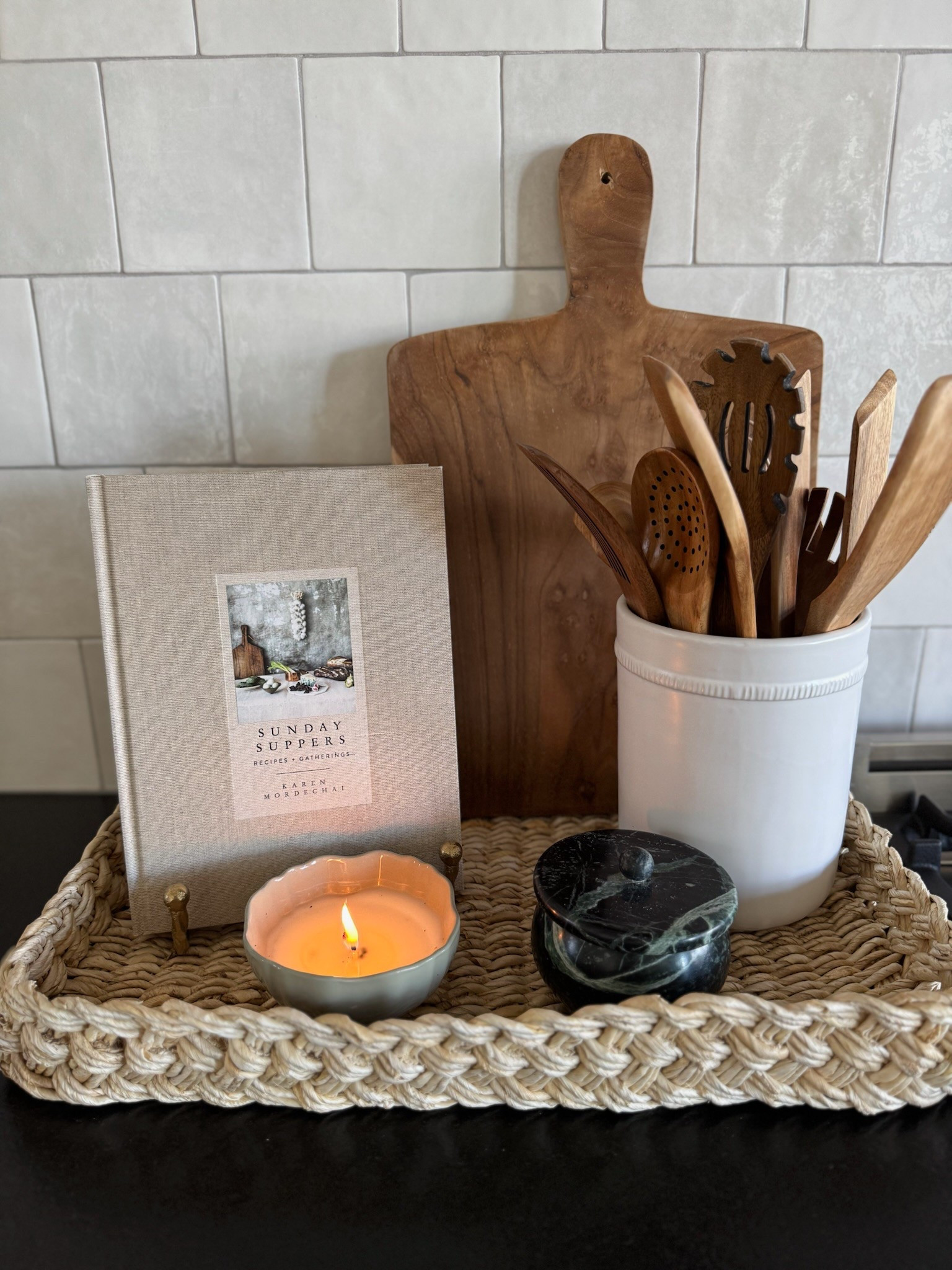 A little kitchen counter styling with a few new McGee & Co. arrivals! Functional and beautiful! 

#LTKStyleTip #LTKHome