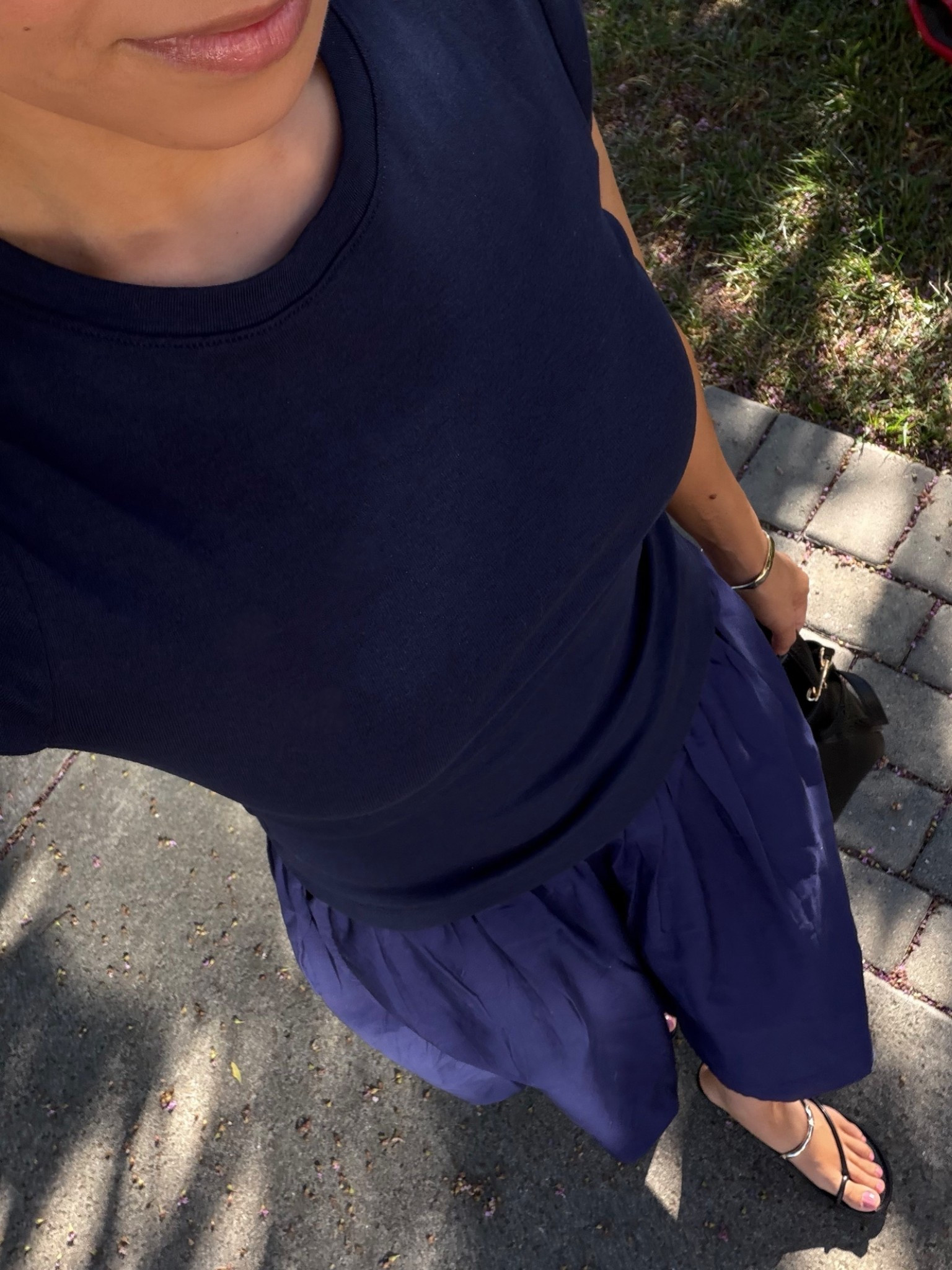 Summer dinner outfit 

Splendid tee small
Aritzia poplin skirt xs linked similar from quince

#LTKootd