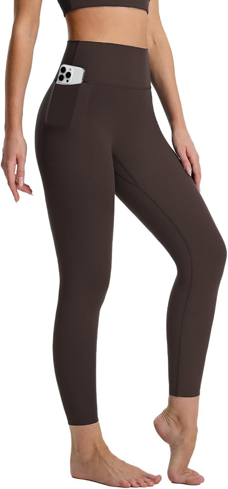 baleaf Women Leggings with Pockets High Waisted Yoga Pants | Amazon (US)
