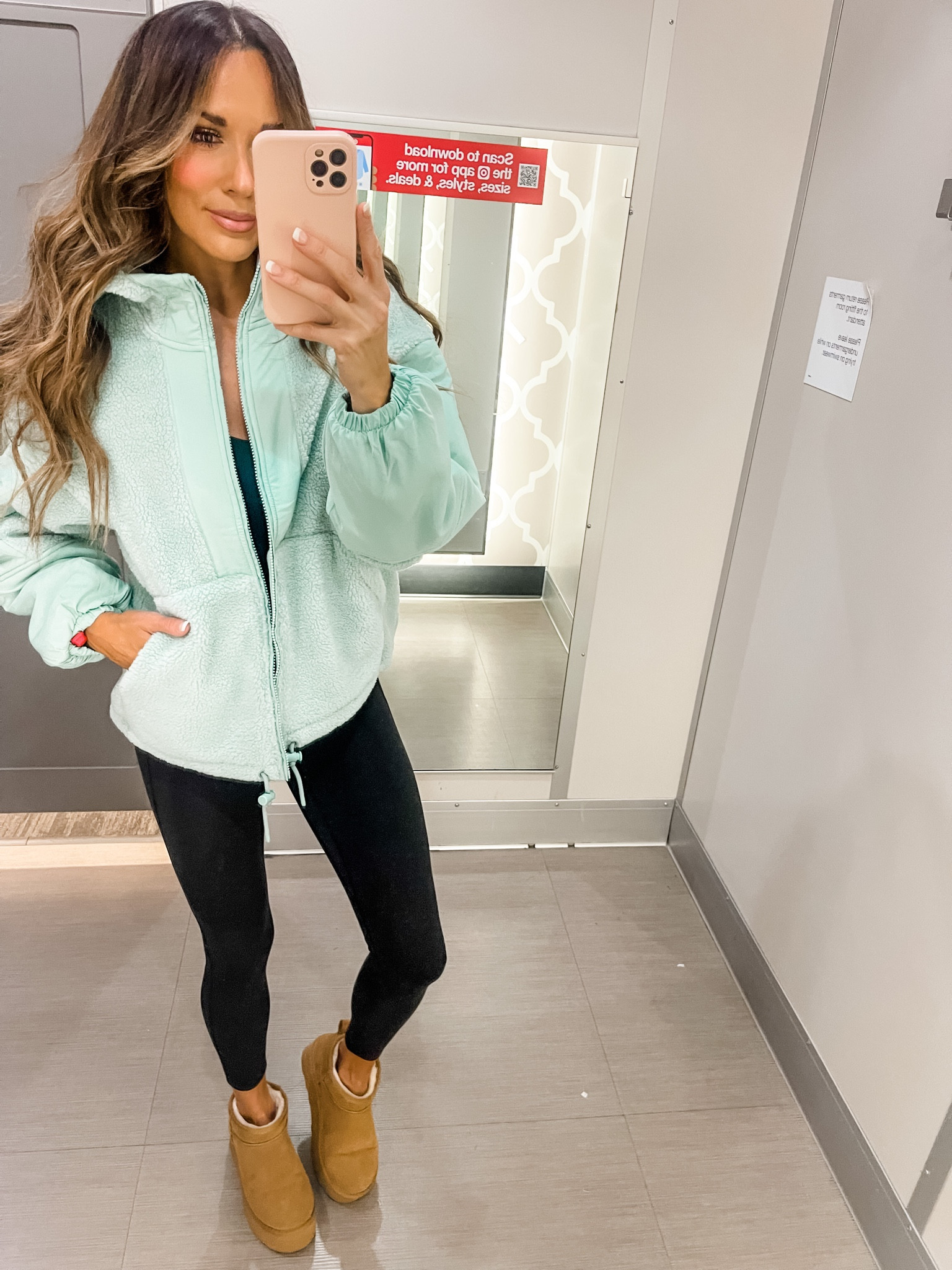 Jacket size xs 
Onesie size small

#LTKstyletip #LTKunder50