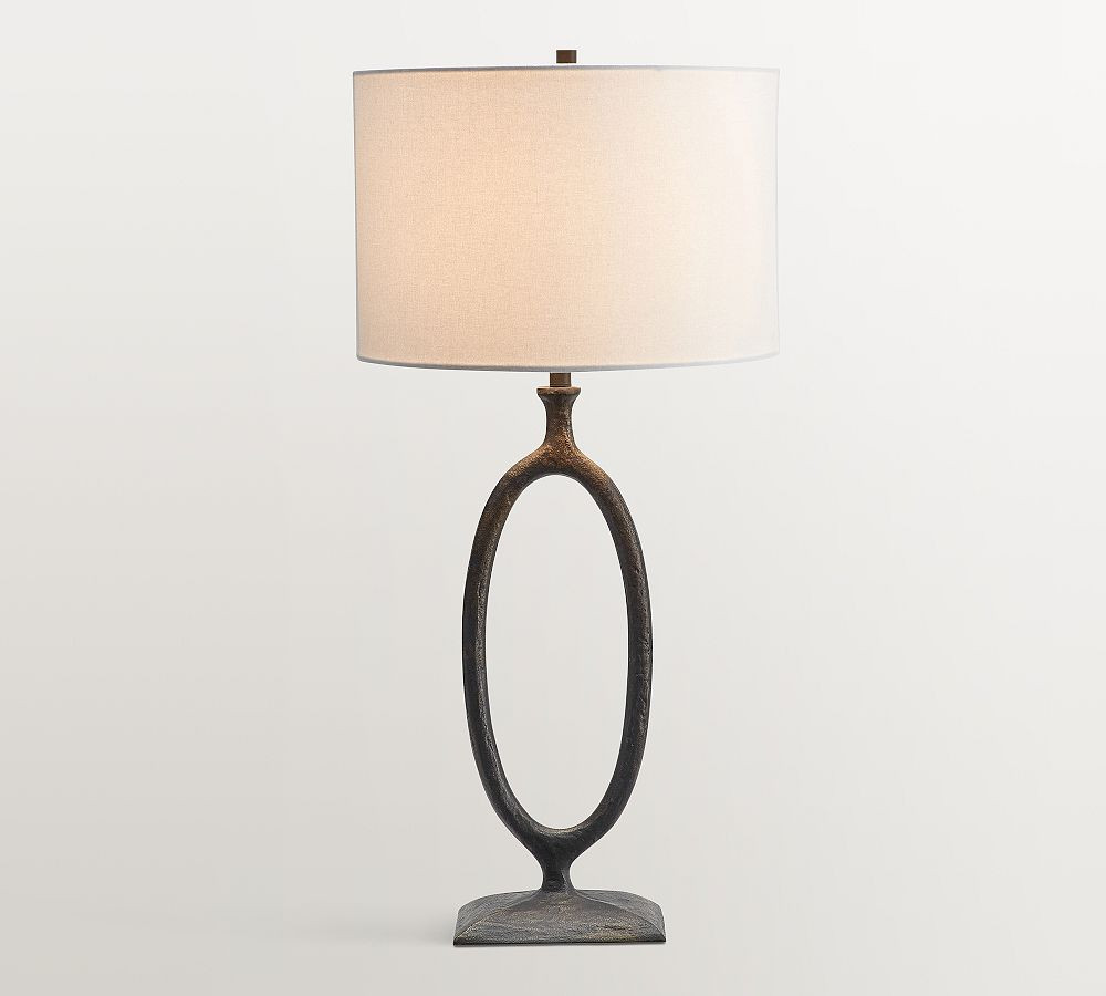 Easton Forged-Iron Table Lamp (23") | Pottery Barn (US)