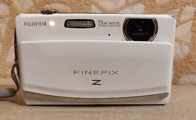 Camera Fujifilm FinePix Z90 14.2MP Digital White Camera & 4GB Card Tested Work  | eBay | eBay US