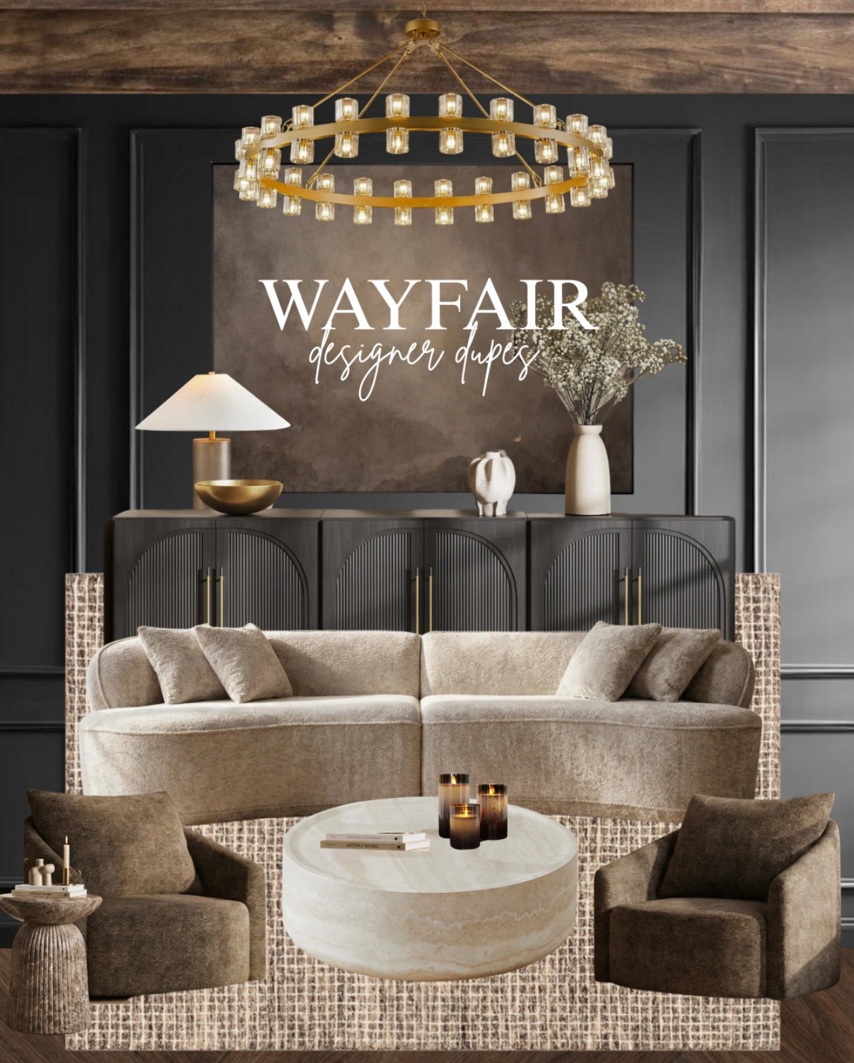@wayfair 5 Days of Deals is live for 5 days only with up to 60% off. If you love a luxe, designer look without the designer price, these are some of my favorite Wayfair finds to recreate it! Sale ends Feb 2.✨
#ad #WayfairPartner #wayfair
