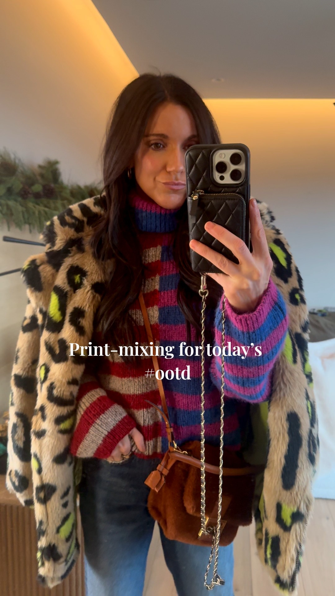 Mixing prints for today’s #ootd for a day of last-minute Christmas shopping!

This sweater is perfect for the winter season, it’s super soft, and warm!  I paired it with this leopard coat I got a few years back, but I linked a few very similar options. 

These new straight-leg jeans are my favorite, and also pair well with boots!! 

#LTKdayinmylife #LTKSeasonal #LTKootd