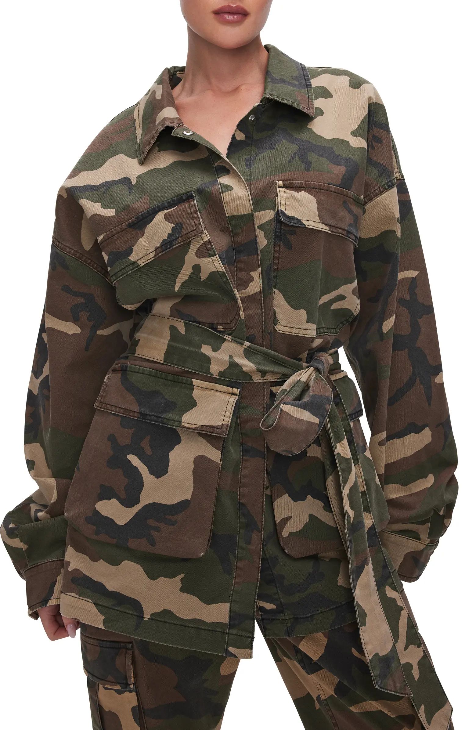 Camo Cargo Uniform Jacket | Nordstrom