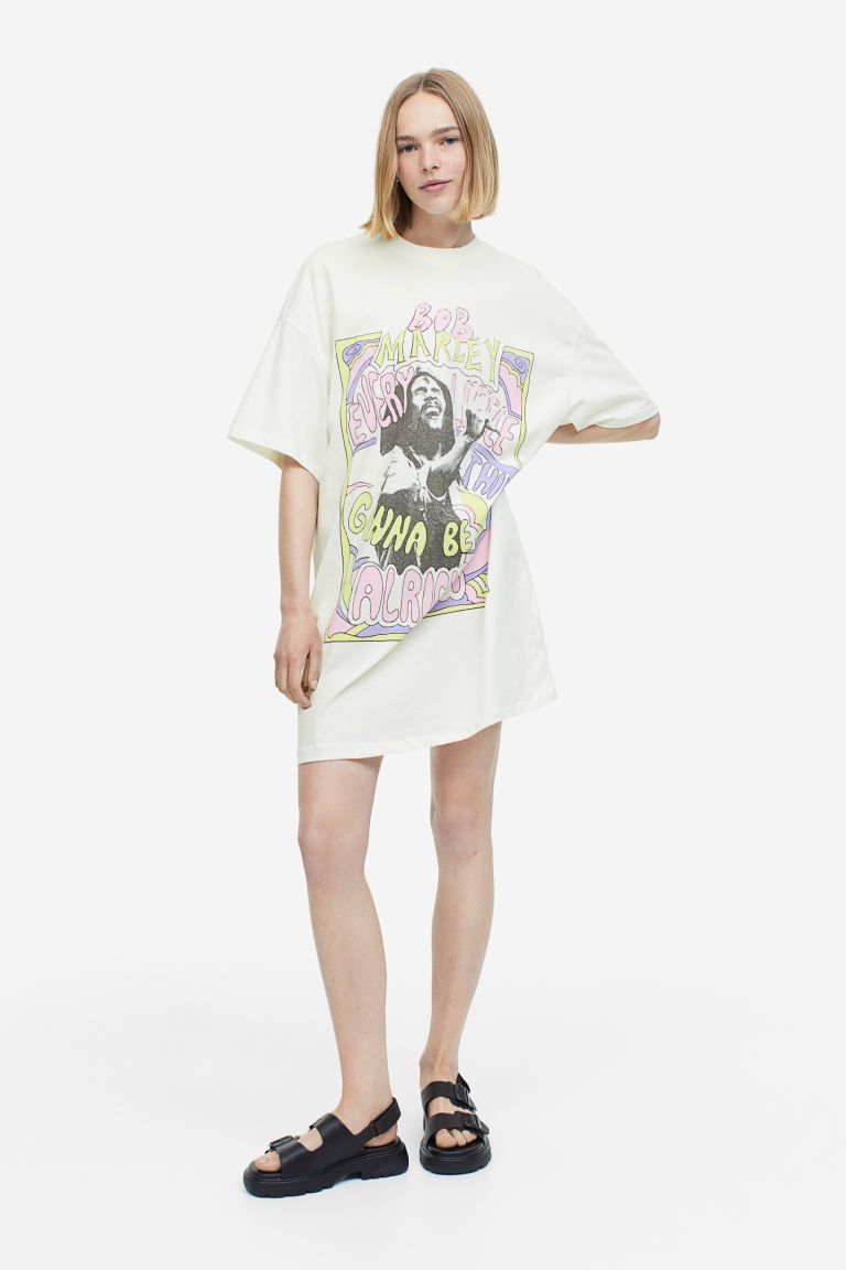 Motif-front T-shirt Dress | H&M (US)