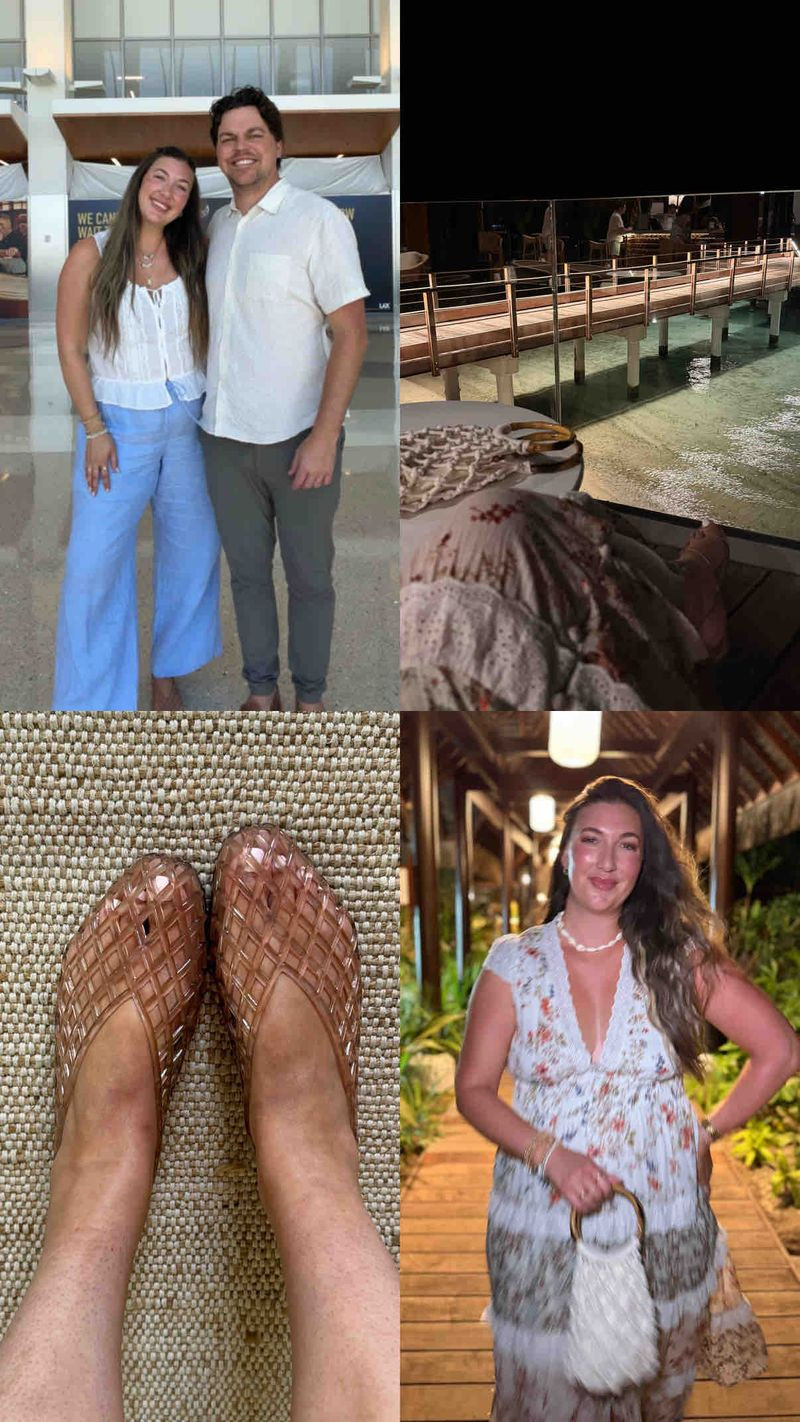 Moorea Day 1 // Tts xl dress, tank, tts xl long pants, tts 9 shoe (it has some stretch) 

 #LTKSeasonal #LTKTravel