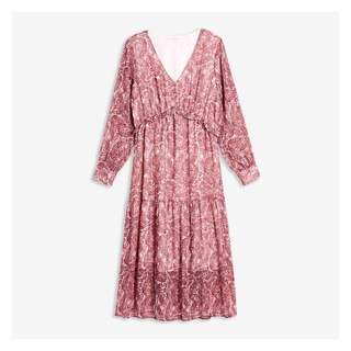Printed Ruffle Tier Dress | Joe Fresh (North America)