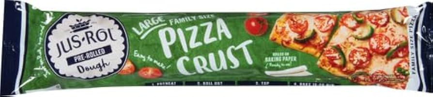 Jus-Rol Dough, Pre-Rolled Large Family Size Pizza Crust, 14.11 Ounce | Amazon (US)