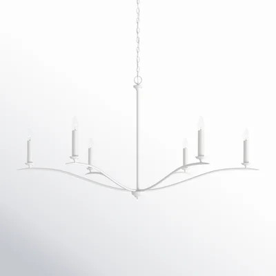 Ensley 6 - Light Dimmable Classic/Traditional Chandelier | Wayfair North America