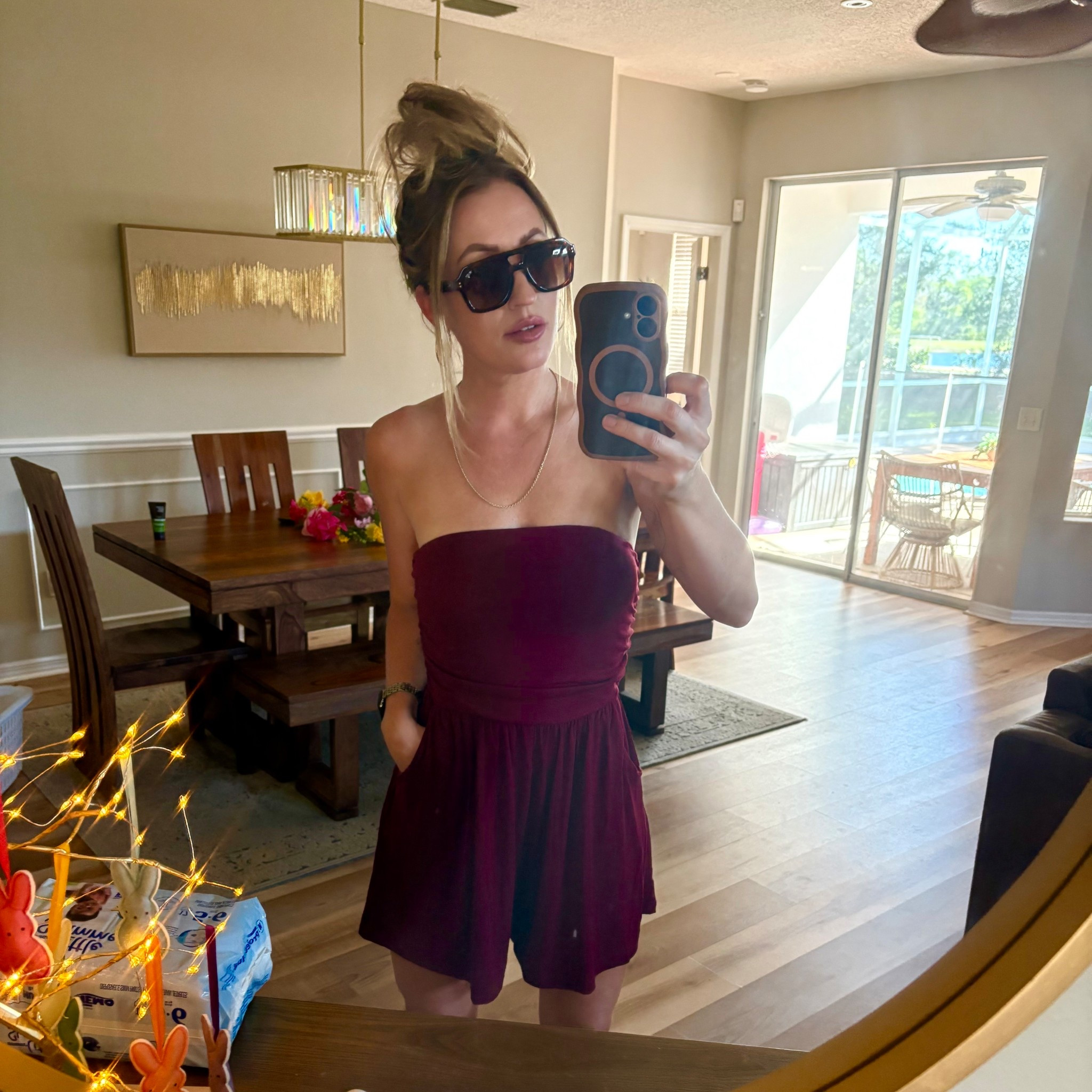 Cute and cozy amazon romper. I sized up one because the top band of the small was weirdly tight. Oh and it has pockets 🤗 

#LTKOver40 #LTKfitnessgoals #LTKmomlife