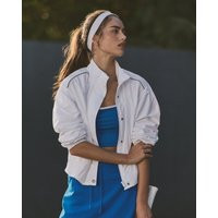 Vuori Eaton Fitness Jacket | White | Large | Vuori Clothing (US & Canada)