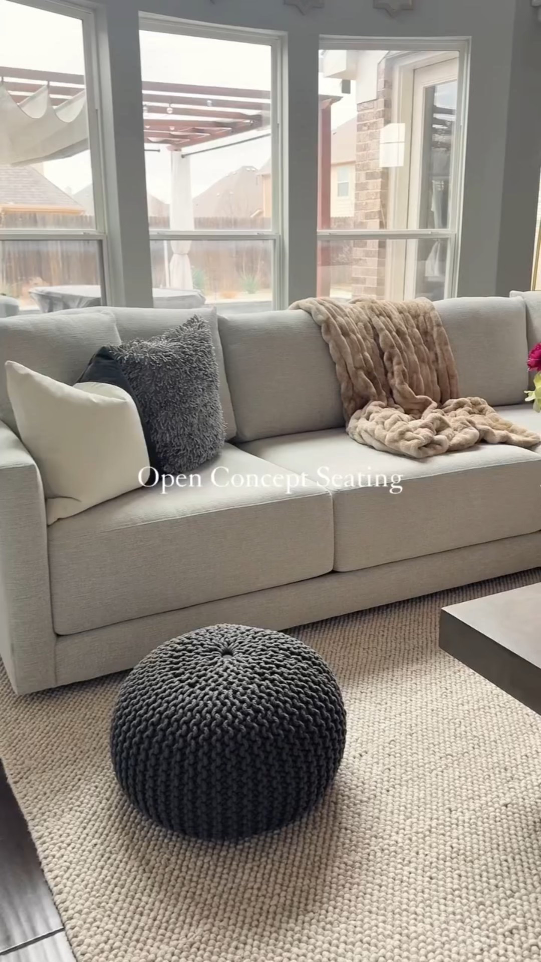 Open concept = everyone is invited!

An open concept home allows space for a U-sectional for hanging out, barstools for popping in, and a nook table for settling down. When I’m hosting/entertaining, everybody’s got a spot. 

Comment “Seating” and I’ll DM you a link to shop
Wha would be your go to spot?